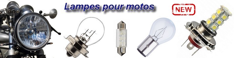 Lampes motos