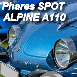 Phares SPOT Alpine A110