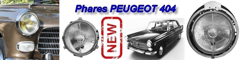 Phares pour PEUGEOT 404