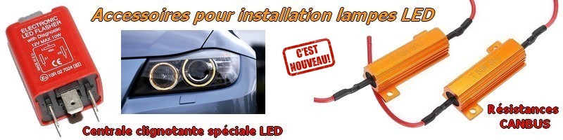 Accessoires pour lampes LED