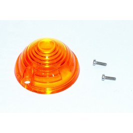 Cabochon ambre de remplacement pour feu clignotant ou répétiteur latéral DASTERI