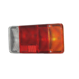 Cabochon de feu arrière côté droit avec fonction recul pour Citroën C25, Citroën Jumper, Citroën Jumpy, Iveco Daily, Fiat Ducato, Peugeot J5, Peugeot Boxer en versions plateau.