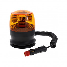 Gyrophare 12 volts ambre type MINIMAX à fixation magnétique