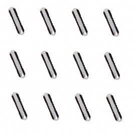 Jeu de 12 fusibles Steatite 40 Ampères