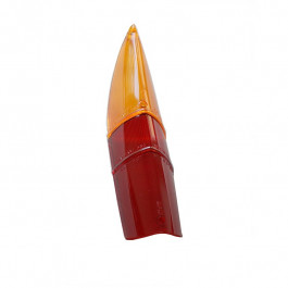 Jeu de 2 cabochons arrière ambre et rouge pour PEUGEOT 404
