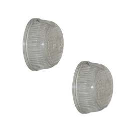 Jeu de 2 cabochons cristal pour feux avant de SIMCA ARIANE