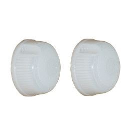 Jeu de 2 cabochons opale pour feux avant de SIMCA ARIANE