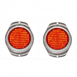 Jeu de 2 catadioptres pour JEEP WILLYS civiles
