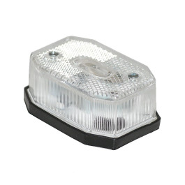 Jeu de 2 feux de position cristal avant pour remorque ou caravane