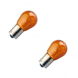 Jeu de 2 lampes 6 Volts 21 Watts ambre