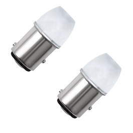 Jeu de 2 lampes LED 12/24 Volts équivalent 21/5 Watts