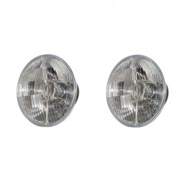 Jeu de 2 optiques de phares  "Code/Route" pour PEUGEOT 505 USA