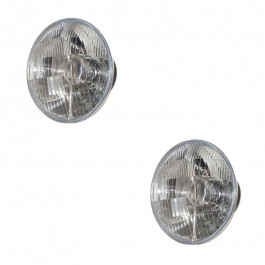 Jeu de 2 optiques de phares "Code/Route" pour RENAULT RAMBLER