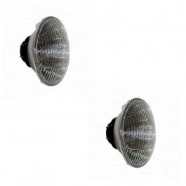 Jeu de 2 optiques de phares pour ALFA ROMEO 2000 et 2600 SPRINT et FIAT 130