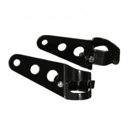 Jeu de 2 pattes de fixation pour phare de moto