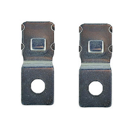 Jeu de 2 pattes de fixation standard pour relais et centrales clignotantes