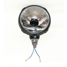 Jeu de 2 phares pour adaptation sur JEEP militaire en 6 volts éclairage jaune