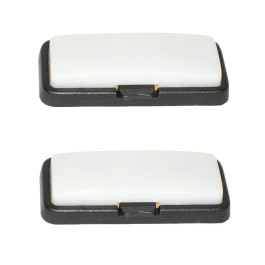 Jeu de 2 plafonniers pour véhicule de collection