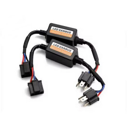 Jeu de 2 résistances CANBUS pour H4 pour anti-message d'erreur dans le cadre d'utilisation de lampes LED