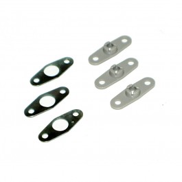 Jeu de 3 pièces de fixation pour phares AUTEROCHE de VESPA 400