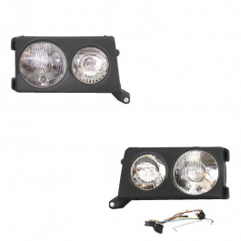 Kit 4 phares MORETTE pour MERCEDES W124 avec optiques HELLA