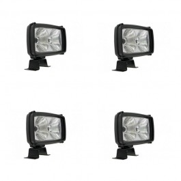 Kit de 4 phares double optique pour toit de cabine de camion