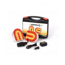 Kit de feux LED sans fil pour remorquage d'un véhicule de collection