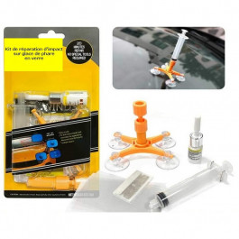 Kit de réparation d'impact sur glace de phare en verre