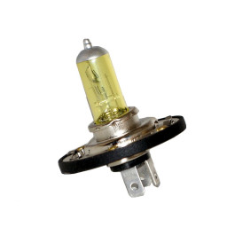 Kit H4 éclairage jaune en 12 Volts pour le remplacement des porte-lampes BA21D