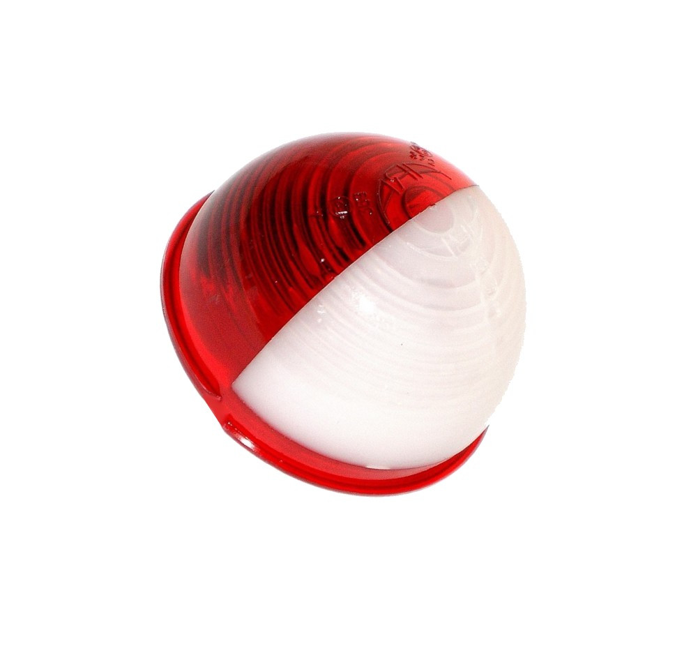 Cabochon bicolore pour feu de gabarit ARA