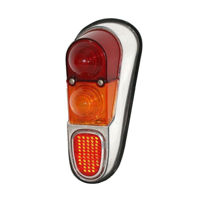 Cabochon de feu arrière droit chromé pour R4 et ALPINE A106