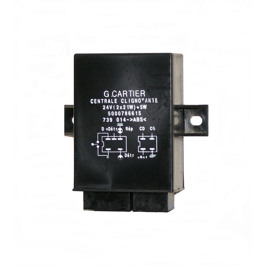 Centrale clignotante 24 Volts pour camions BERLIET, SAVIEM et R.V.I.
