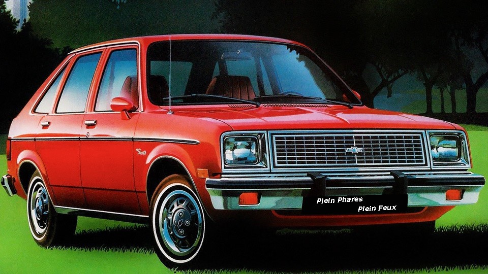 Jeu de 2 optiques de phares neufs pour CHEVROLET CHEVETTE