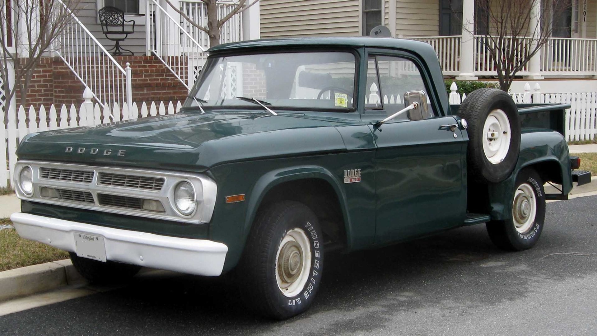 Jeu de 2 optiques de phares pour DODGE D100
