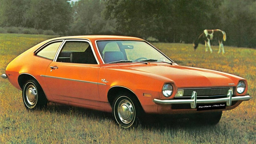 Jeu de 2 optiques de phares pour FORD PINTO