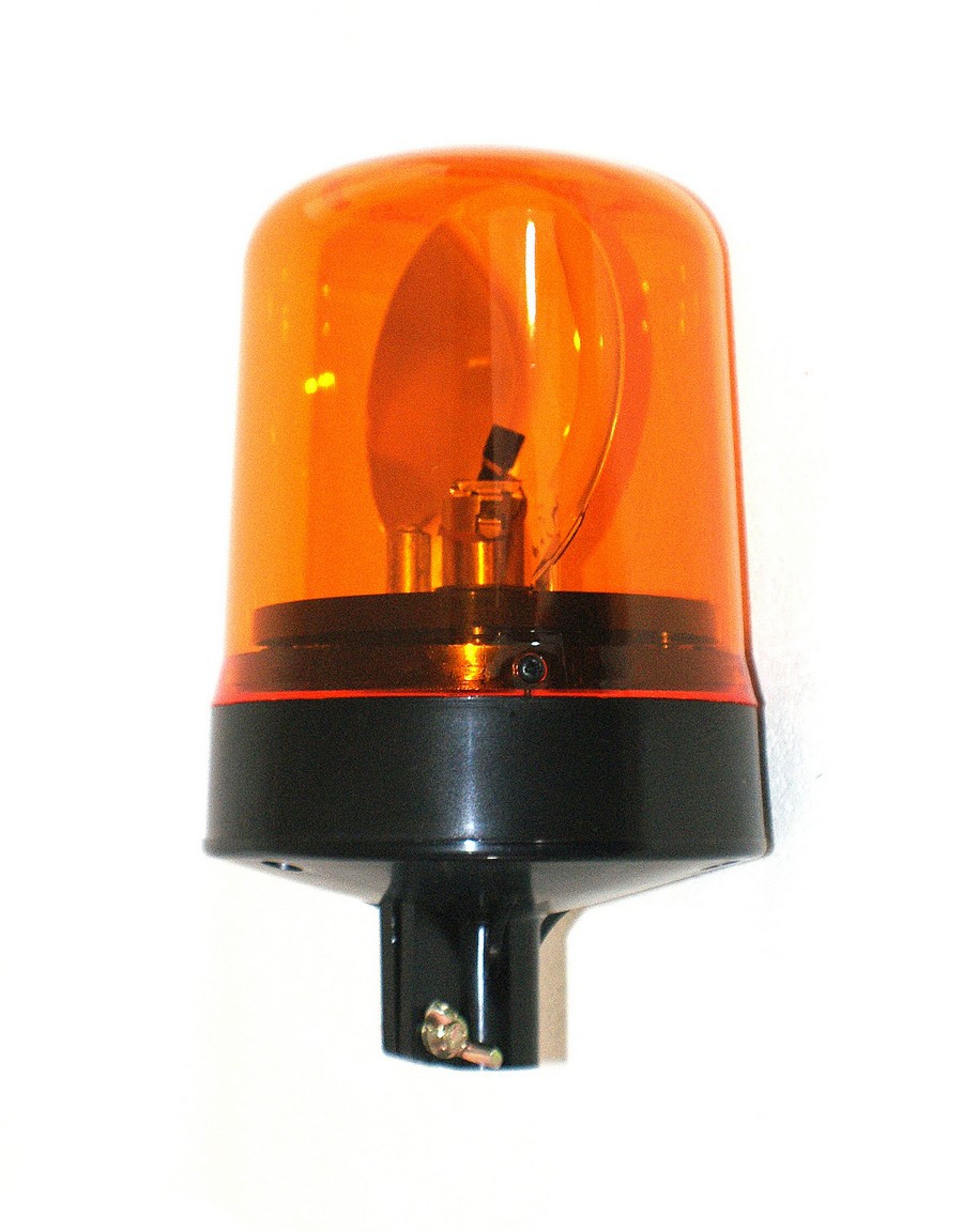 Gyrophare ambre 12 Volts sur hampe VIGNAL