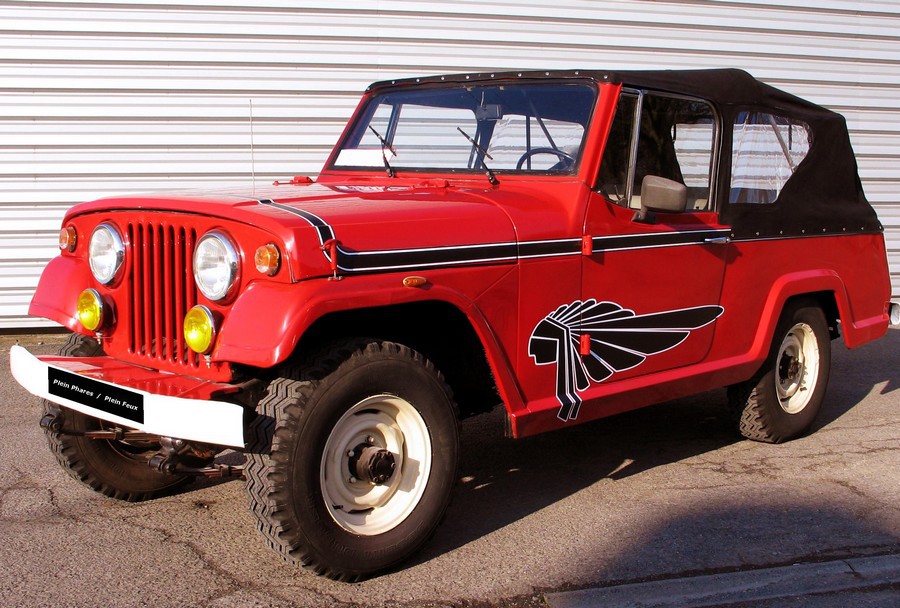Kit de 2 phares complets pour JEEPSTER COMMANDO