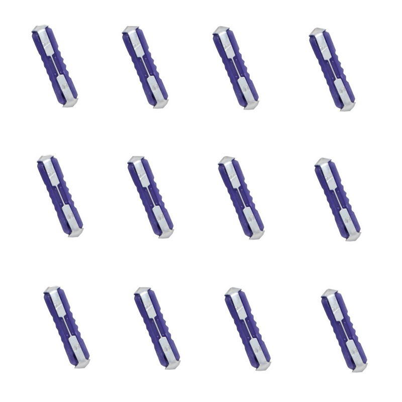 Jeu de 12 fusibles Steatite 5 Ampères