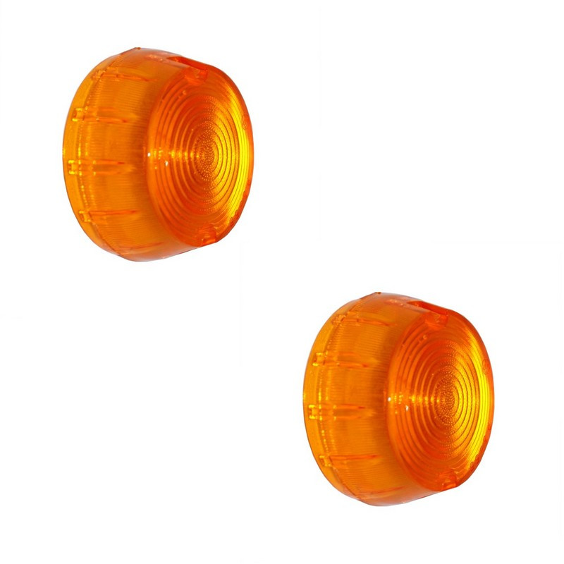 Jeu de 2 cabochons ambre pour clignotants avant de BEDFORD CF