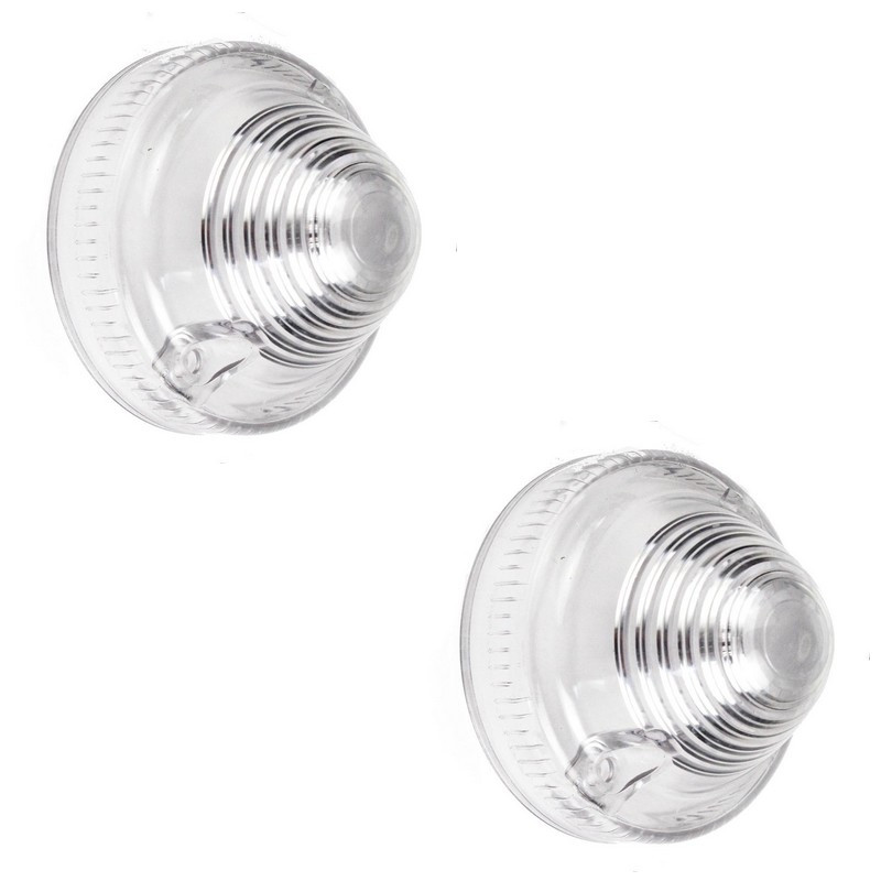 Jeu de 2 cabochons cristal pour feu avant de PANHARD PL17