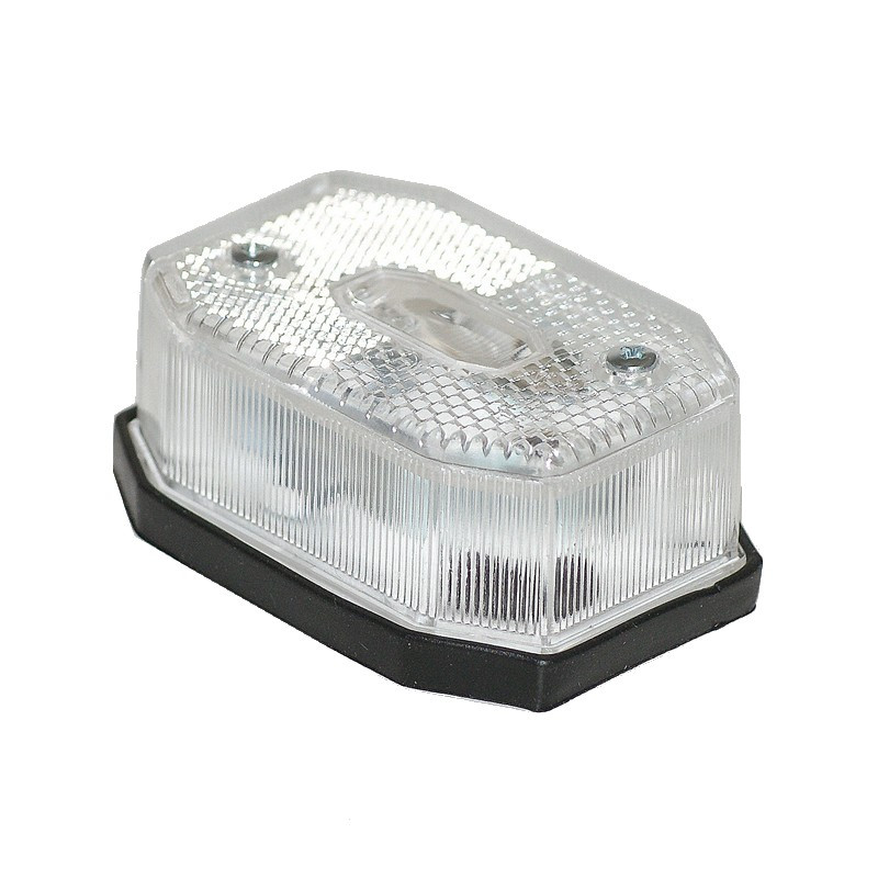 Jeu de 2 feux de position cristal avant pour remorque ou caravane