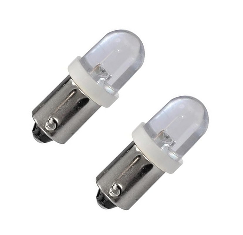 Jeu de 2 lampes LED 12 Volts 4 Watts à culot BA9S