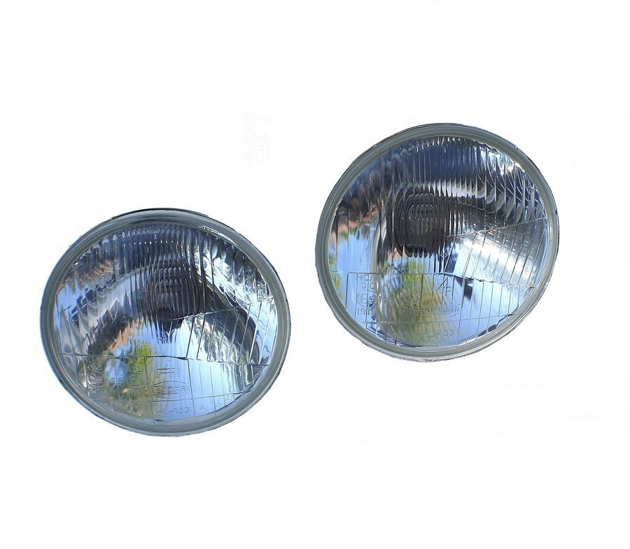 Jeu de 2 optiques de phares pour CHEVROLET BEL AIR
