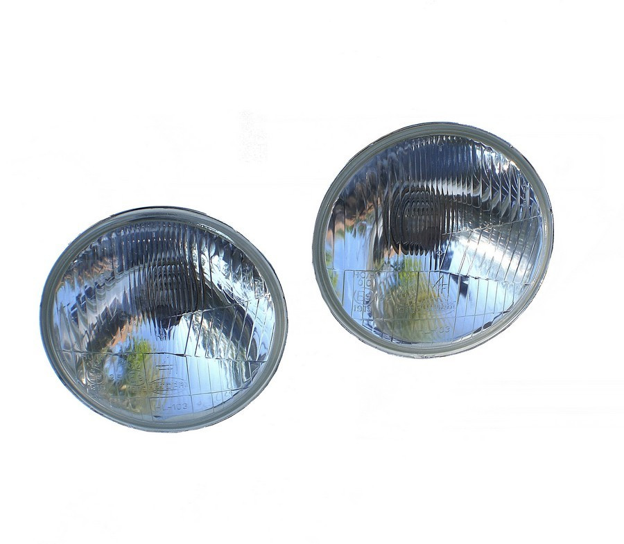 Jeu de 2 optiques de phares pour TRIUMPH DOLOMITE