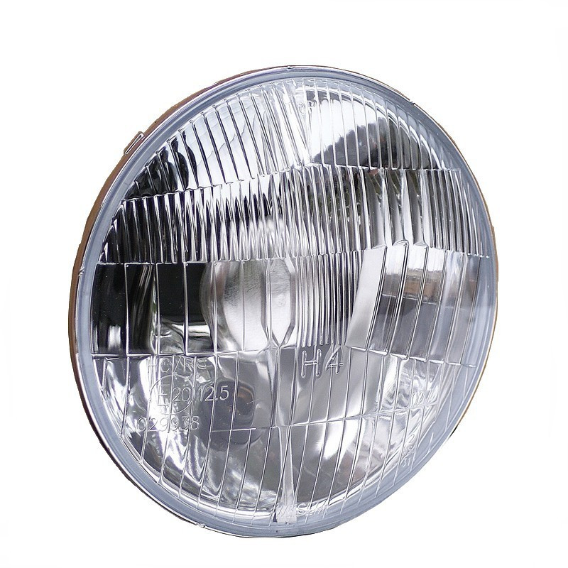 Jeu de 2 optiques de phares "Code/Route" 145 mm pour kit 4 phares Citroën AX