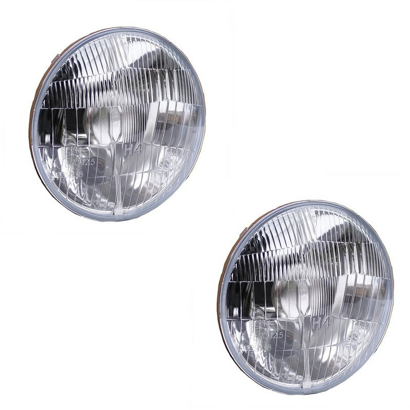 Jeu de 2 optiques de phares pour kits 4 phares MORETTE pour SUBARU IMPREZA