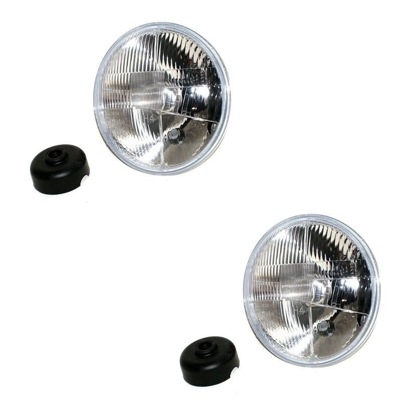 Jeu de 2 optiques de phares pour PLYMOUTH VALIANT