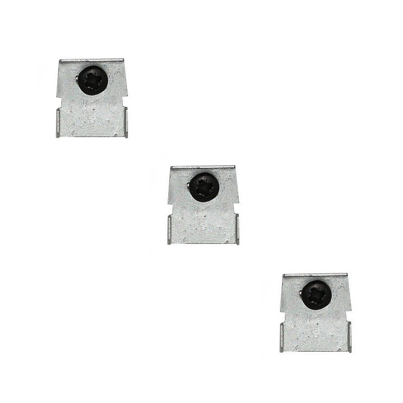 Jeu de 3 pattes de fixation WIPAC pour cerclages de phares 7 pouces