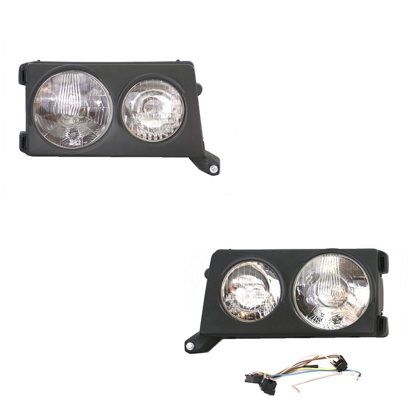 Kit 4 phares MORETTE pour MERCEDES W124 avec optiques HELLA