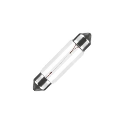Jeu de 2 lampes navette 6 Volts 5 Watts type 11X35